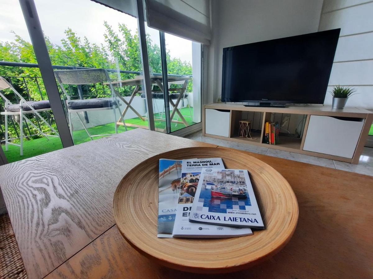 Bright Apartment Near The Beach And Barcelona By Train Masnou Ngoại thất bức ảnh