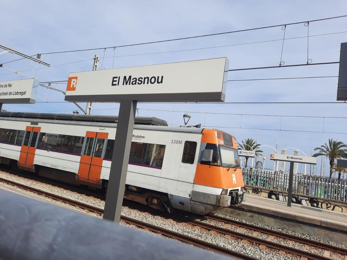 Bright Apartment Near The Beach And Barcelona By Train Masnou Ngoại thất bức ảnh